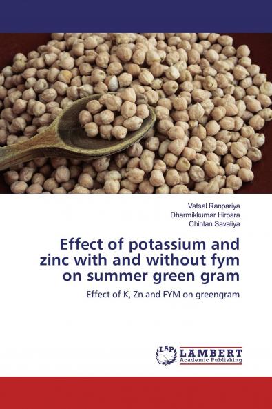 Effect of potassium and zinc with and without fym on summer green gram