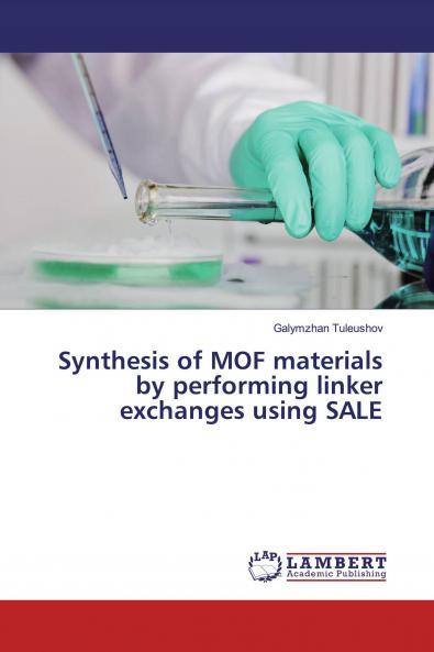 Synthesis of MOF materials by performing linker exchanges using SALE