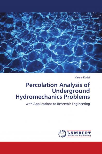 Percolation Analysis of Underground Hydromechanics Problems