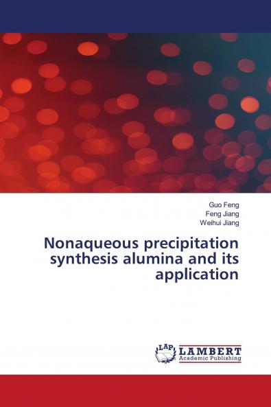 Nonaqueous precipitation synthesis alumina and its application