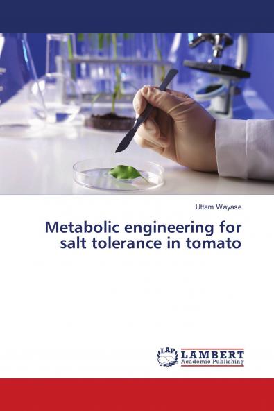 Metabolic engineering for salt tolerance in tomato