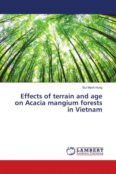 Effects of terrain and age on Acacia mangium forests in Vietnam