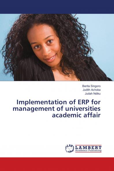 Implementation of ERP for management of universities academic affair