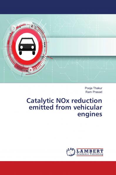 Catalytic NOx reduction emitted from vehicular engines