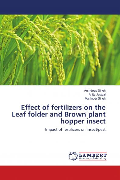 Effect of fertilizers on the Leaf folder and Brown plant hopper insect
