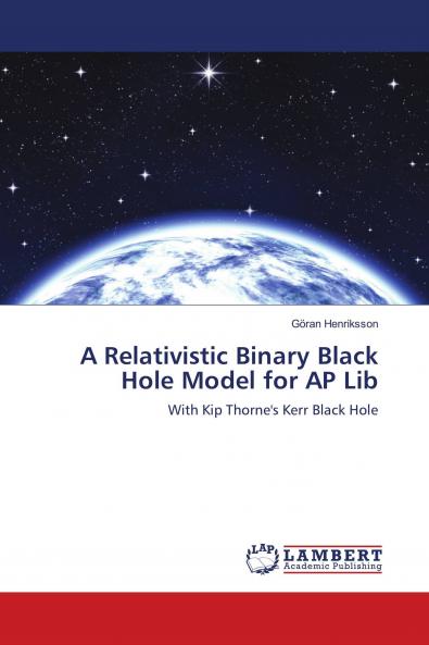 A Relativistic Binary Black Hole Model for AP Lib