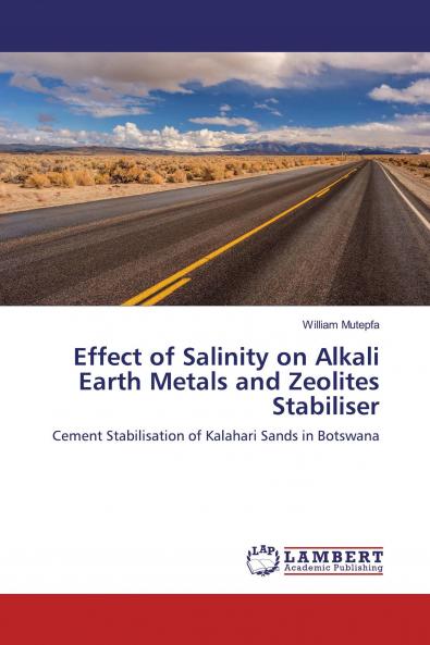 Effect of Salinity on Alkali Earth Metals and Zeolites Stabiliser