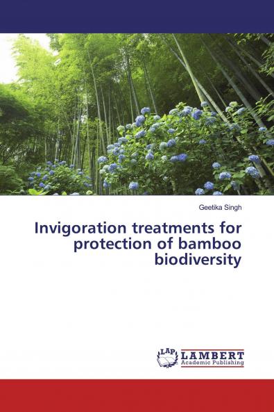Invigoration treatments for protection of bamboo biodiversity
