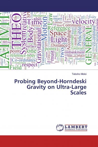 Probing Beyond-Horndeski Gravity on Ultra-Large Scales