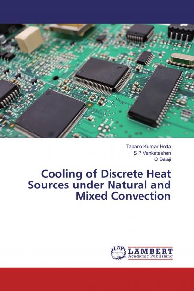 Cooling of Discrete Heat Sources under Natural and Mixed Convection