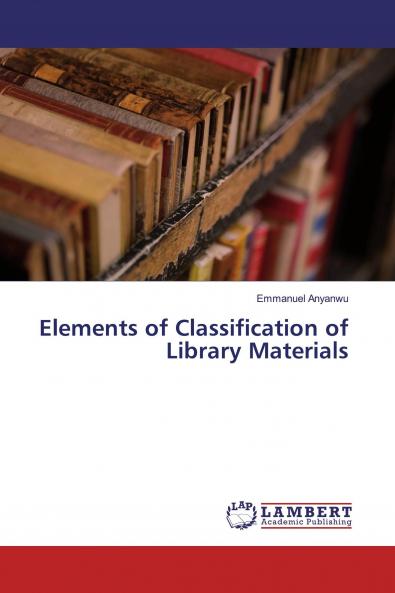 Elements of Classification of Library Materials