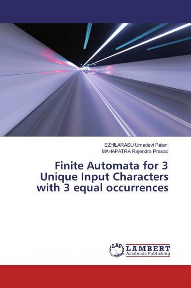Finite Automata for 3 Unique Input Characters with 3 equal occurrences