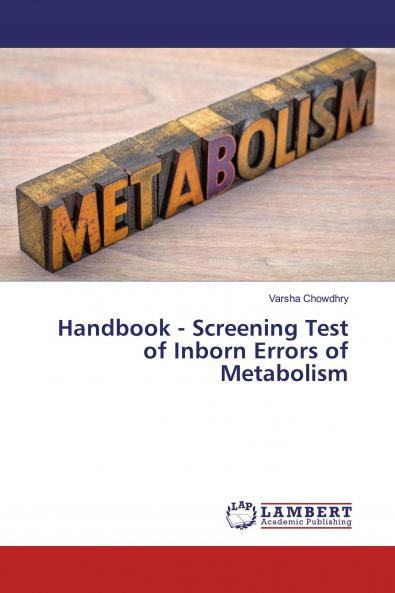 Handbook - Screening Test of Inborn Errors of Metabolism