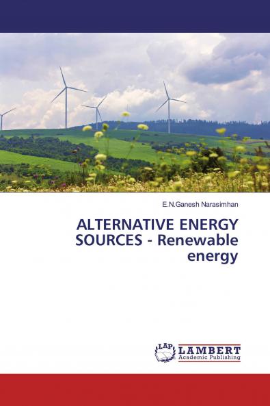 ALTERNATIVE ENERGY SOURCES - Renewable energy