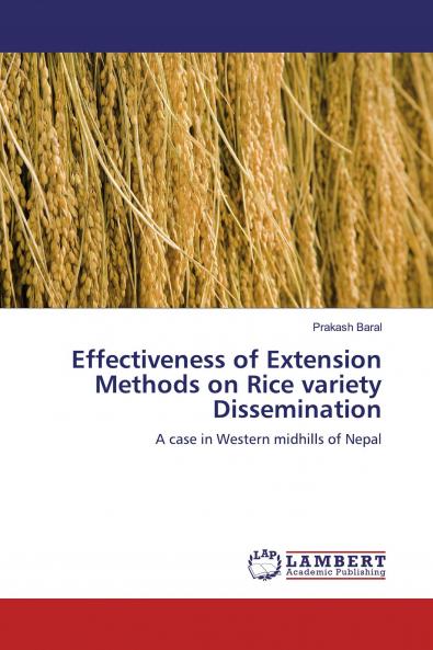 Effectiveness of Extension Methods on Rice variety Dissemination