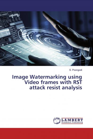 Image Watermarking using Video frames with RST attack resist analysis