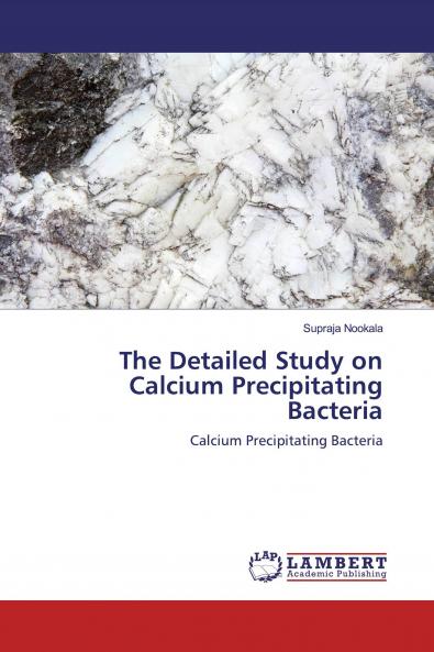 The Detailed Study on Calcium Precipitating Bacteria