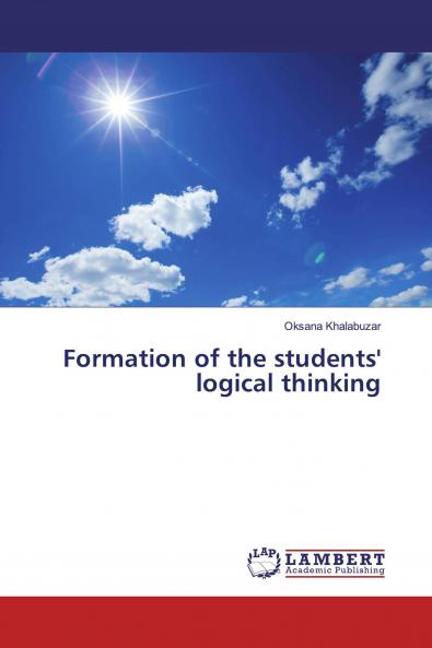 Formation of the students' logical thinking