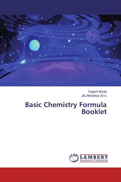 Basic Chemistry Formula Booklet