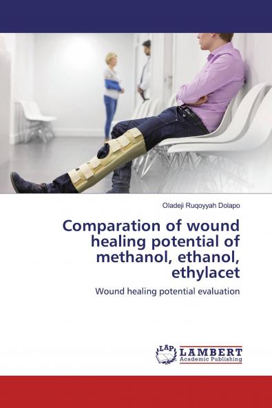 Comparation of wound healing potential of methanol ethanol ethylacet
