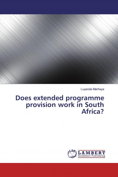 Does extended programme provision work in South Africa?
