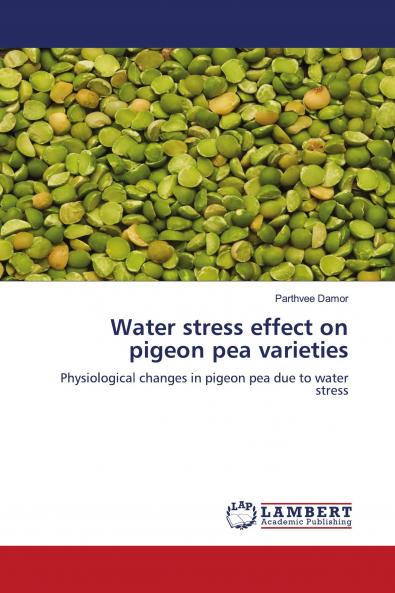 Water stress effect on pigeon pea varieties