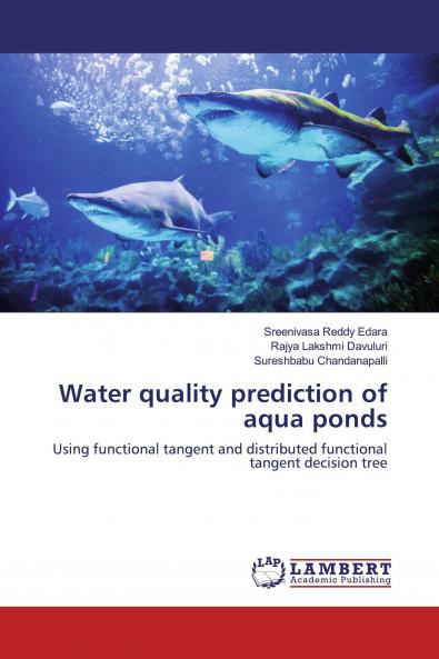 Water quality prediction of aqua ponds