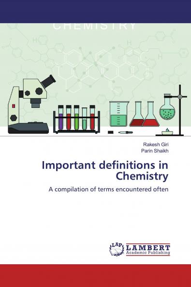 Important definitions in Chemistry
