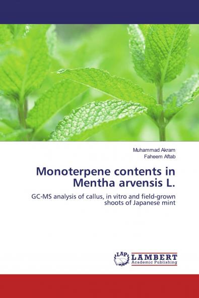 Monoterpene contents in Mentha arvensis L.