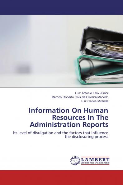 Information On Human Resources In The Administration Reports