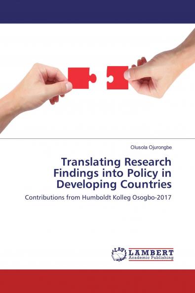 Translating Research Findings into Policy in Developing Countries: Contributions from Humboldt Kolleg Osogbo-2017