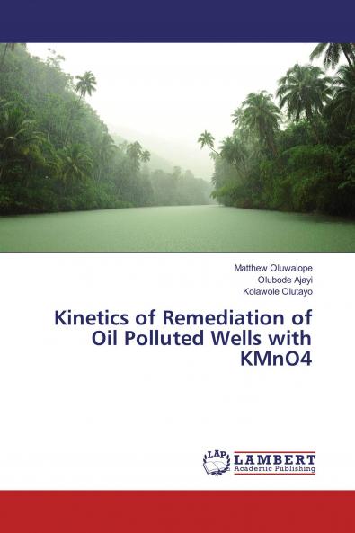 Kinetics of Remediation of Oil Polluted Wells with KMnO4