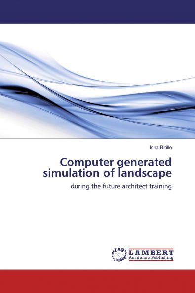 Computer generated simulation of landscape