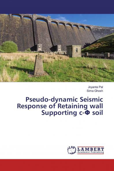 Pseudo-dynamic Seismic Response of Retaining wall Supporting c-�� soil