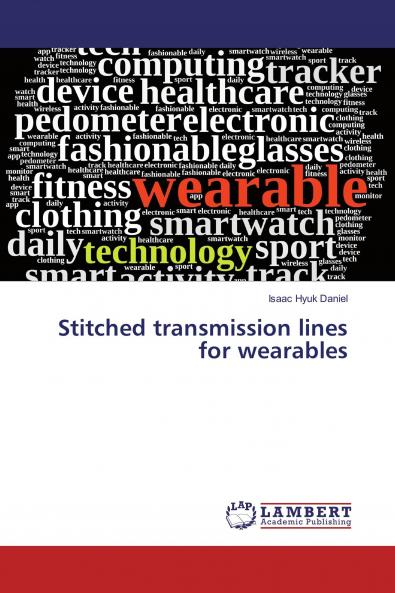 Stitched transmission lines for wearables