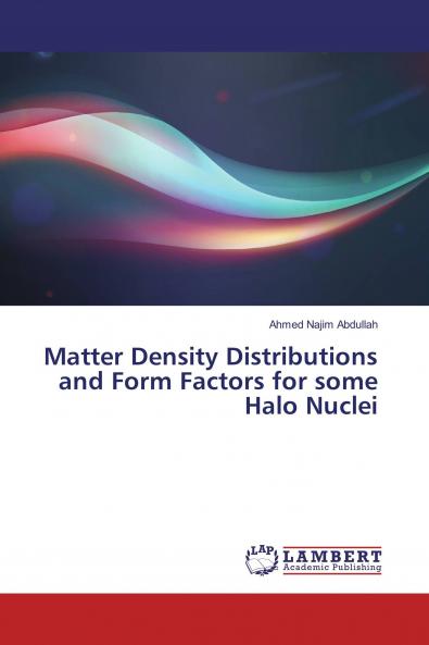 Matter Density Distributions and Form Factors for some Halo Nuclei