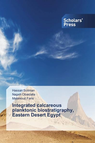Integrated calcareous planktonic biostratigraphy Eastern Desert Egypt