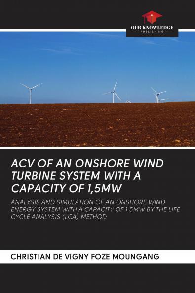 ACV OF AN ONSHORE WIND TURBINE SYSTEM WITH A CAPACITY OF 15MW