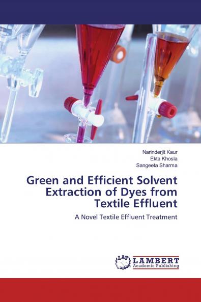 Green and Efficient Solvent Extraction of Dyes from Textile Effluent