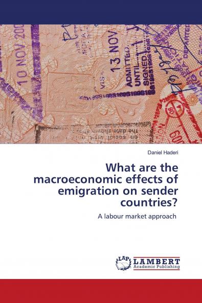 What are the macroeconomic effects of emigration on sender countries?
