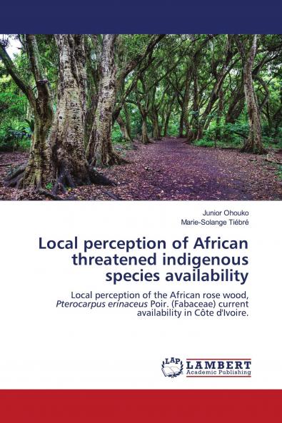 Local perception of African threatened indigenous species availability