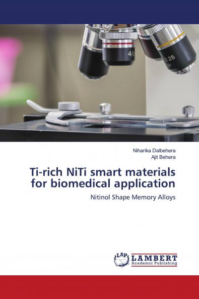 Ti-rich NiTi smart materials for biomedical application