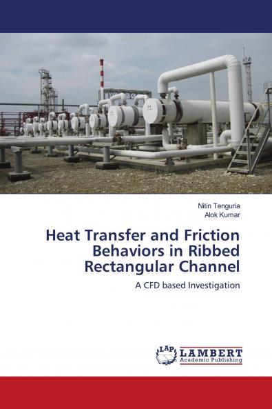 Heat Transfer and Friction Behaviors in Ribbed Rectangular Channel