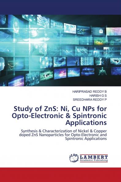 Study of ZnS: Ni Cu NPs for Opto-Electronic & Spintronic Applications