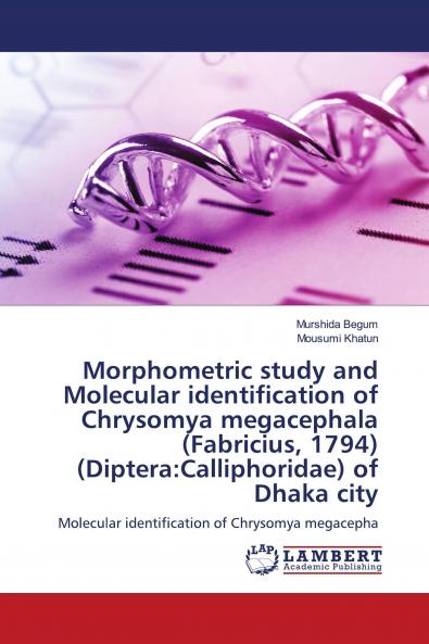 Morphometric study and Molecular identification of Chrysomya megacephala (Fabricius 1794) (Diptera