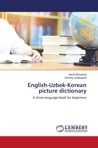 English-Uzbek-Korean picture dictionary