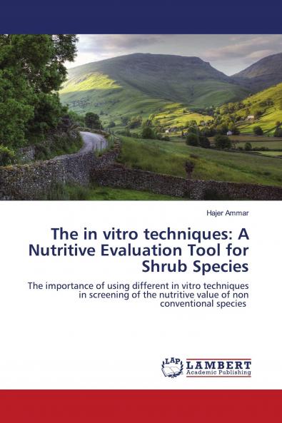 The in vitro techniques