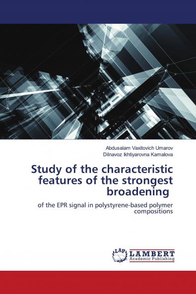 Study of the characteristic features of the strongest broadening