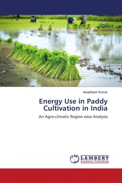 Energy Use in Paddy Cultivation in India