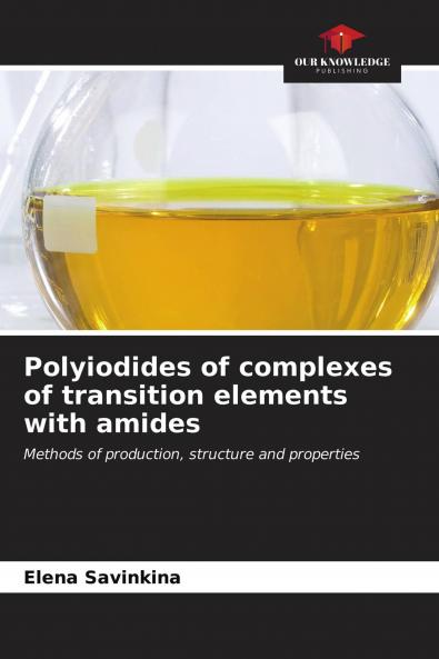 Polyiodides of complexes of transition elements with amides